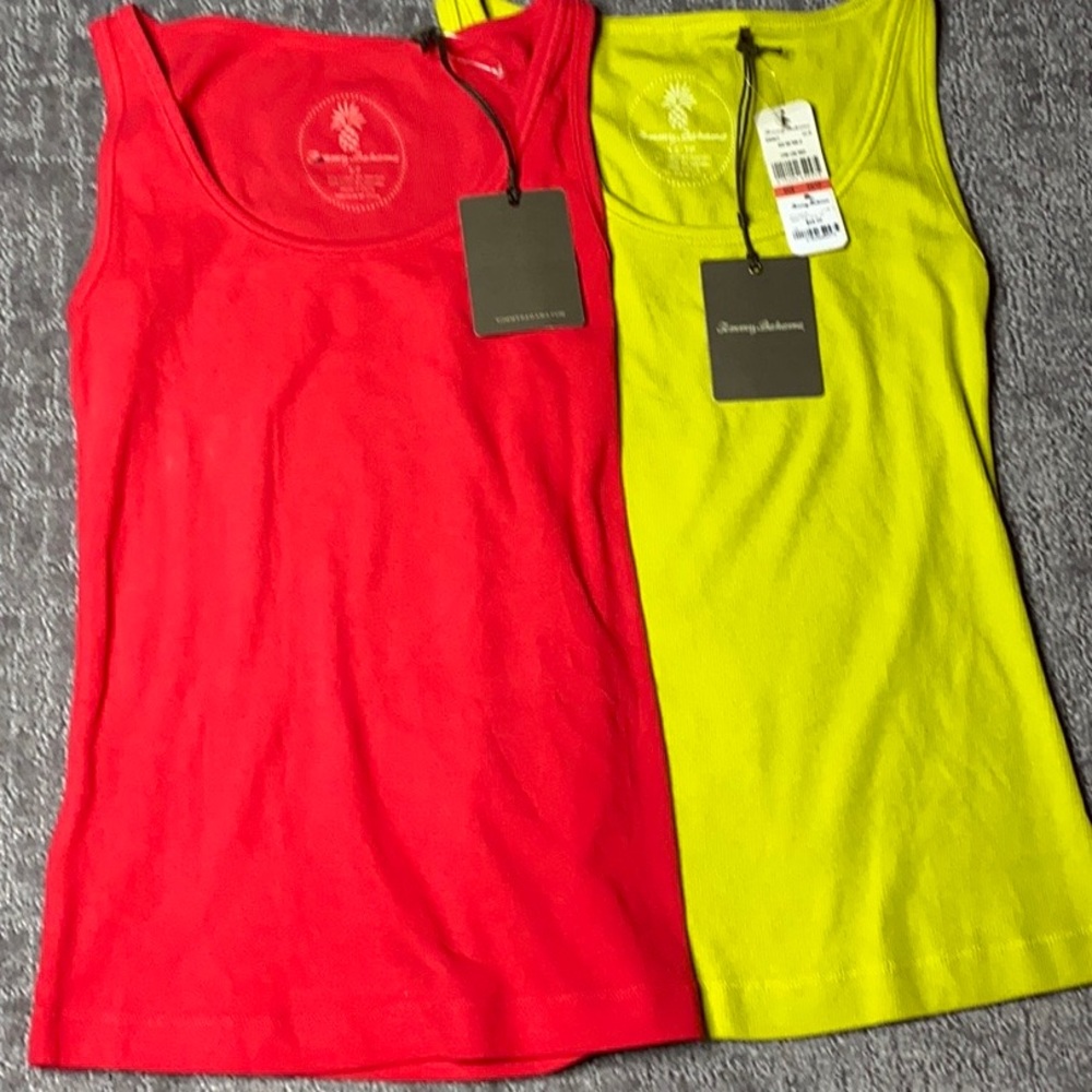 Brand New Orange Tommy Bahama Tank